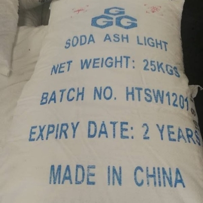 99,2% alcali minéral de carbonate de sodium 25kg 40kg 1000kg Na2CO3